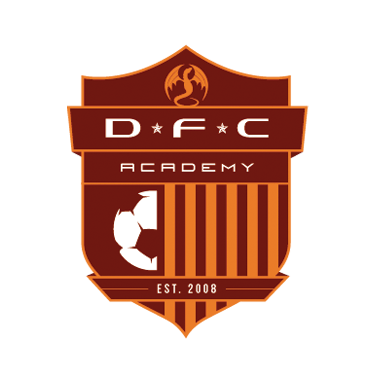 DFC Logo - dfc academy soccer badge. Blue Lightning. Academy logo, Soccer