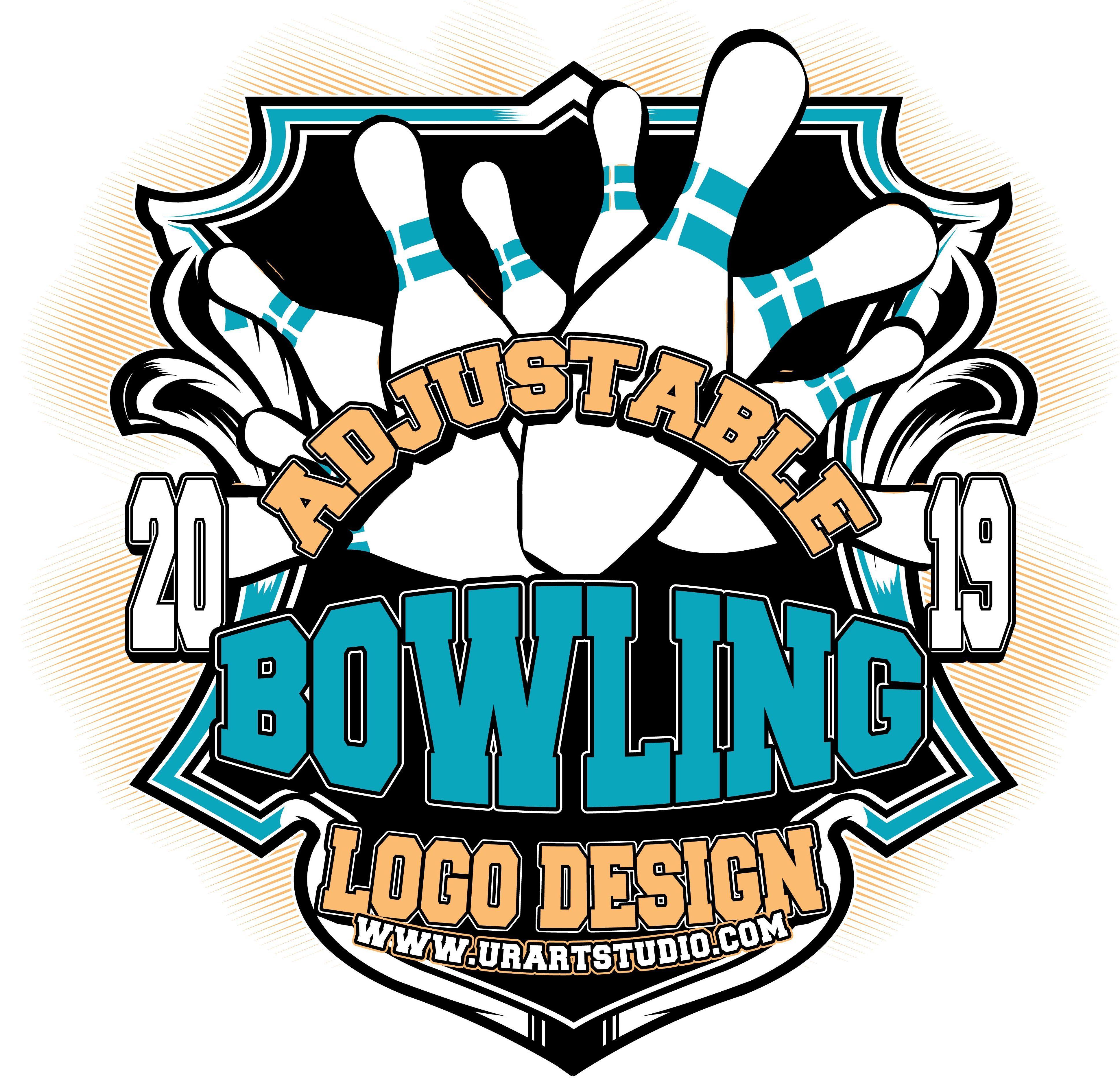 Bowling Logo - BOWLING ADJUSTABLE VECTOR LOGO DESIGN FOR PRINT AI EPS PDF 503