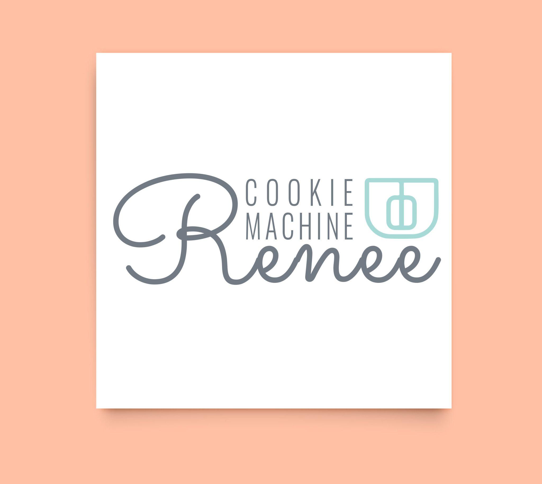 Renee Logo - Cookie Machine Renee Logo Design – Chelsea King