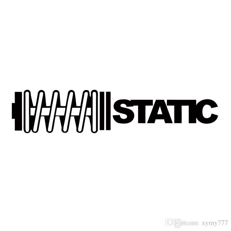 Static Logo - Hot Sale For Static V1 Vinyl Decal Sticker Jdm Stance Car Styling Coilovers  Bags Drop Accessories Cool Graphics