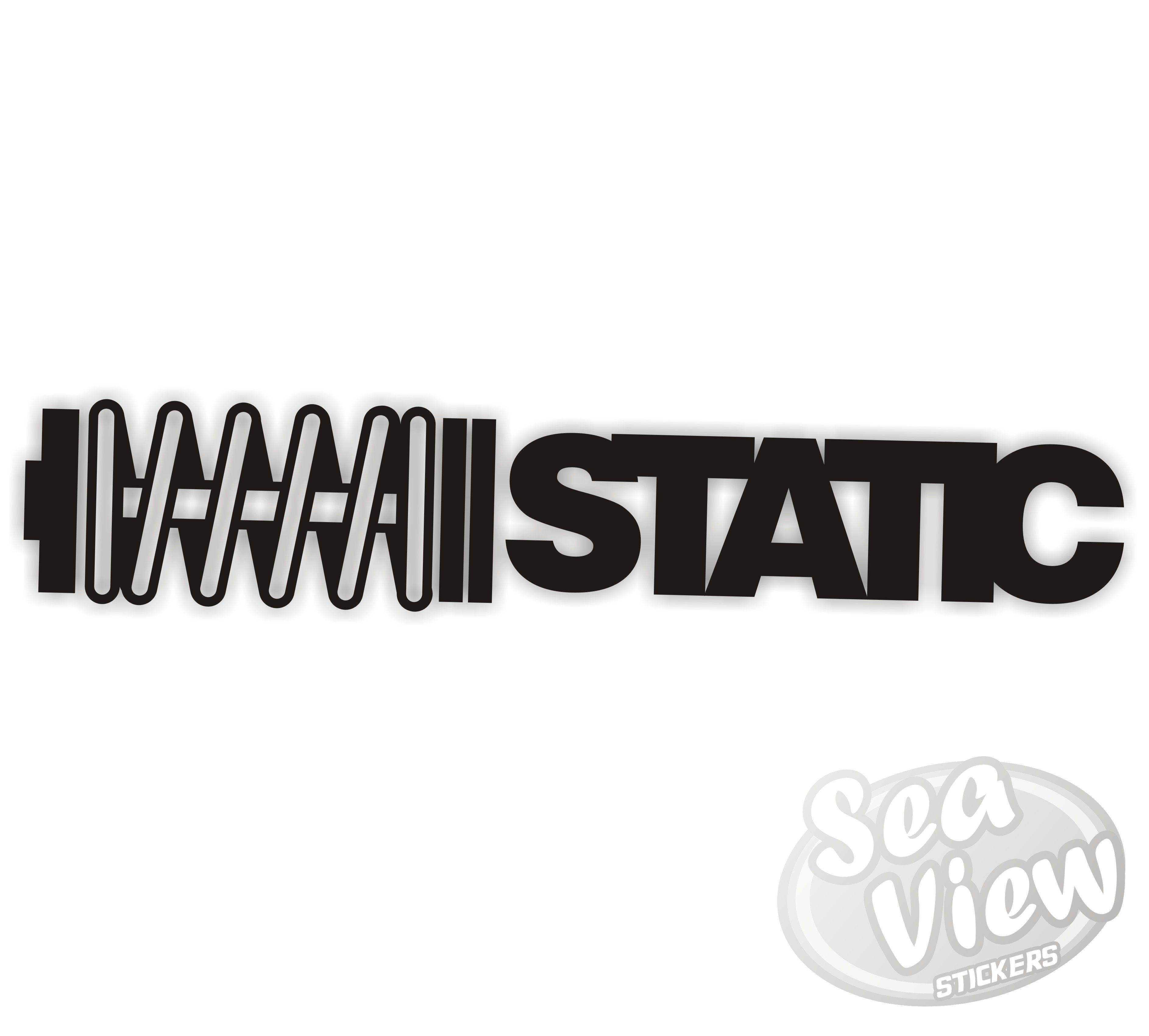 Static Logo - static sticker
