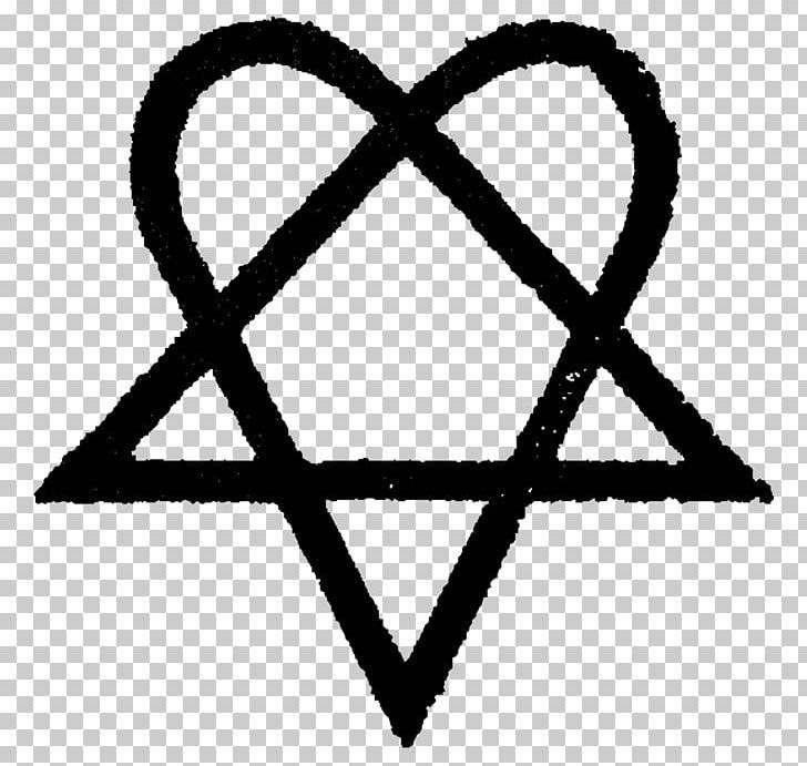 HIM Logo - Heartagram HIM Love Metal Music Logo PNG, Clipart, Angle, Area, Art ...
