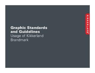 Kikkerland Logo - Kikkerland Graphic Standards and Guidelines