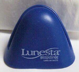 Lunesta Logo - Details about LUNESTA DRUG REP LOGO PAGE PAL PAPERWEIGHT PAPER HOLDER