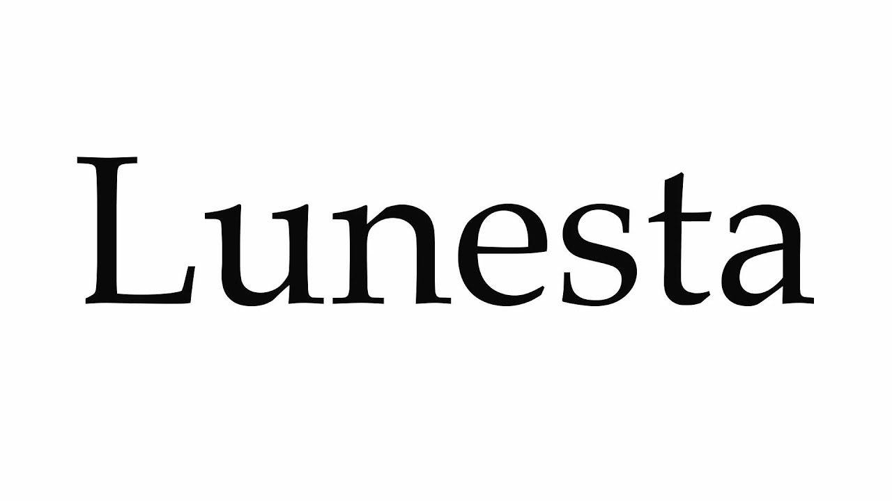 Lunesta Logo - How to Pronounce Lunesta