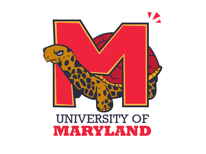 UMD Logo - UMD ReIllustration by Matthew Fan on Dribbble