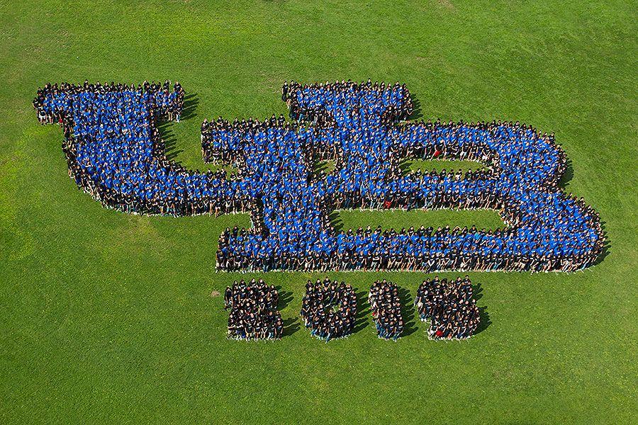 Ubmd Logo - Media Advisory: Thousands of freshman to create human UB logo today ...