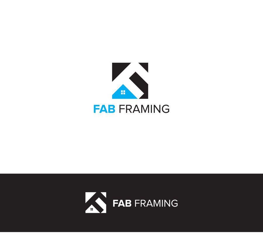 Framing Logo - Entry #578 by victor00075 for FAB Framing Logo Design | Freelancer
