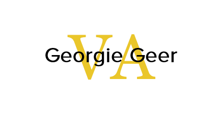 Geer Logo - Georgie Geer Virtual Assistant
