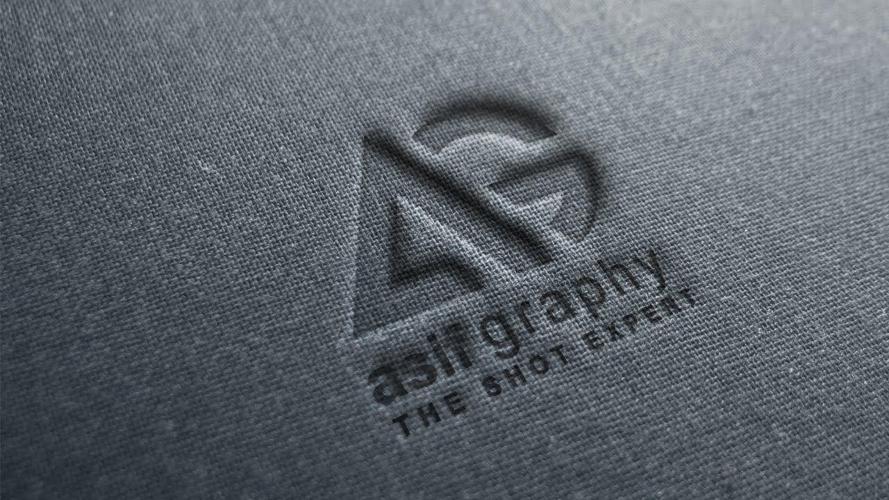 Embossed Logo - Free Embossed logo Mockup