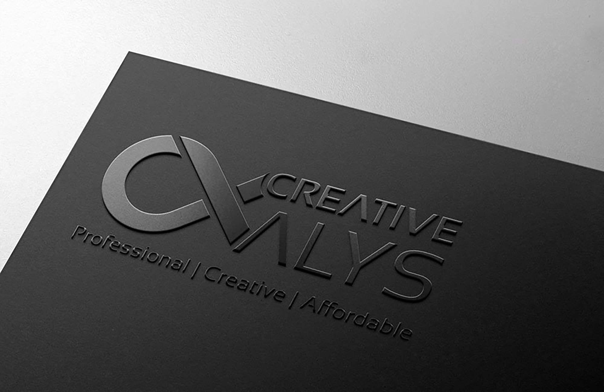 Embossed Logo - Free Card Embossed Logo Mockup (PSD)