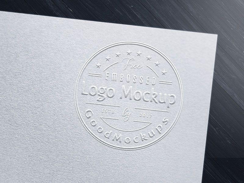 Embossed Logo - Free Premium Embossed Logo Mockup PSD by Good Mockups on Dribbble