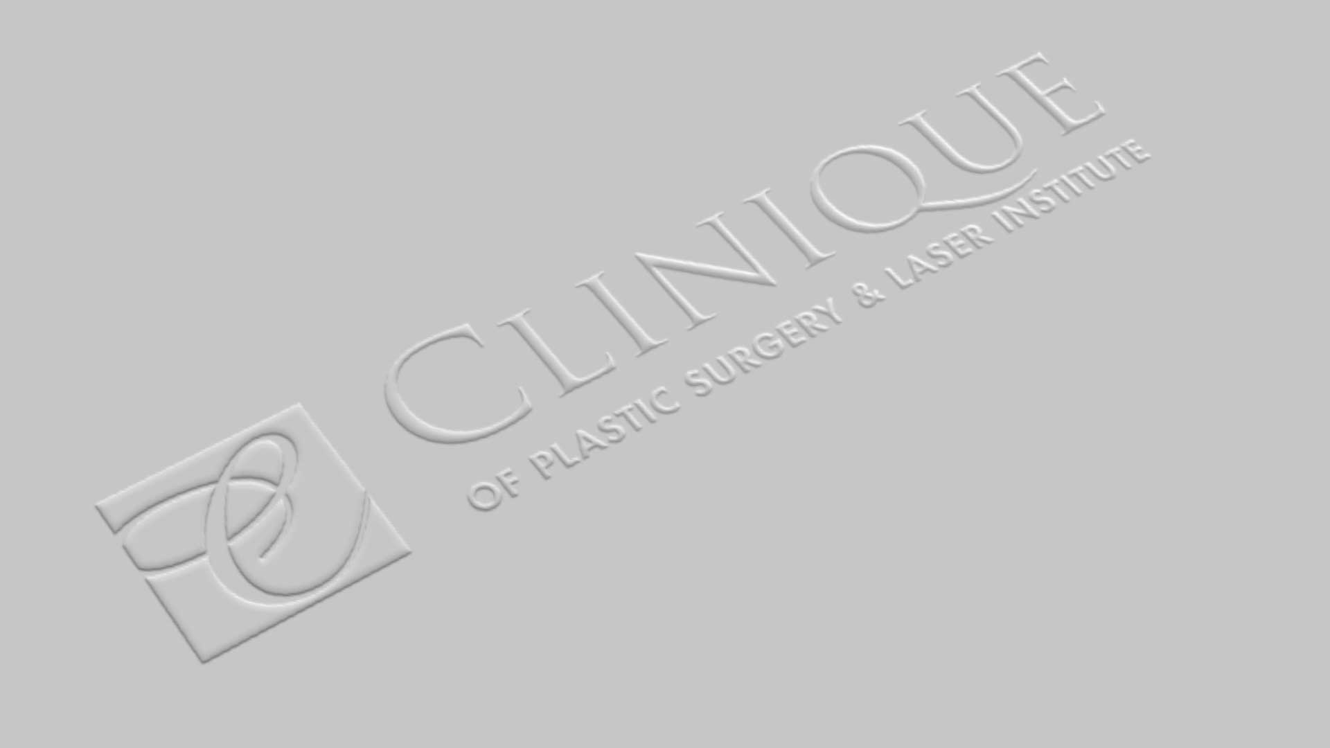 Embossed Logo - Clinique of Plastic Surgery and Laser Institute Identity