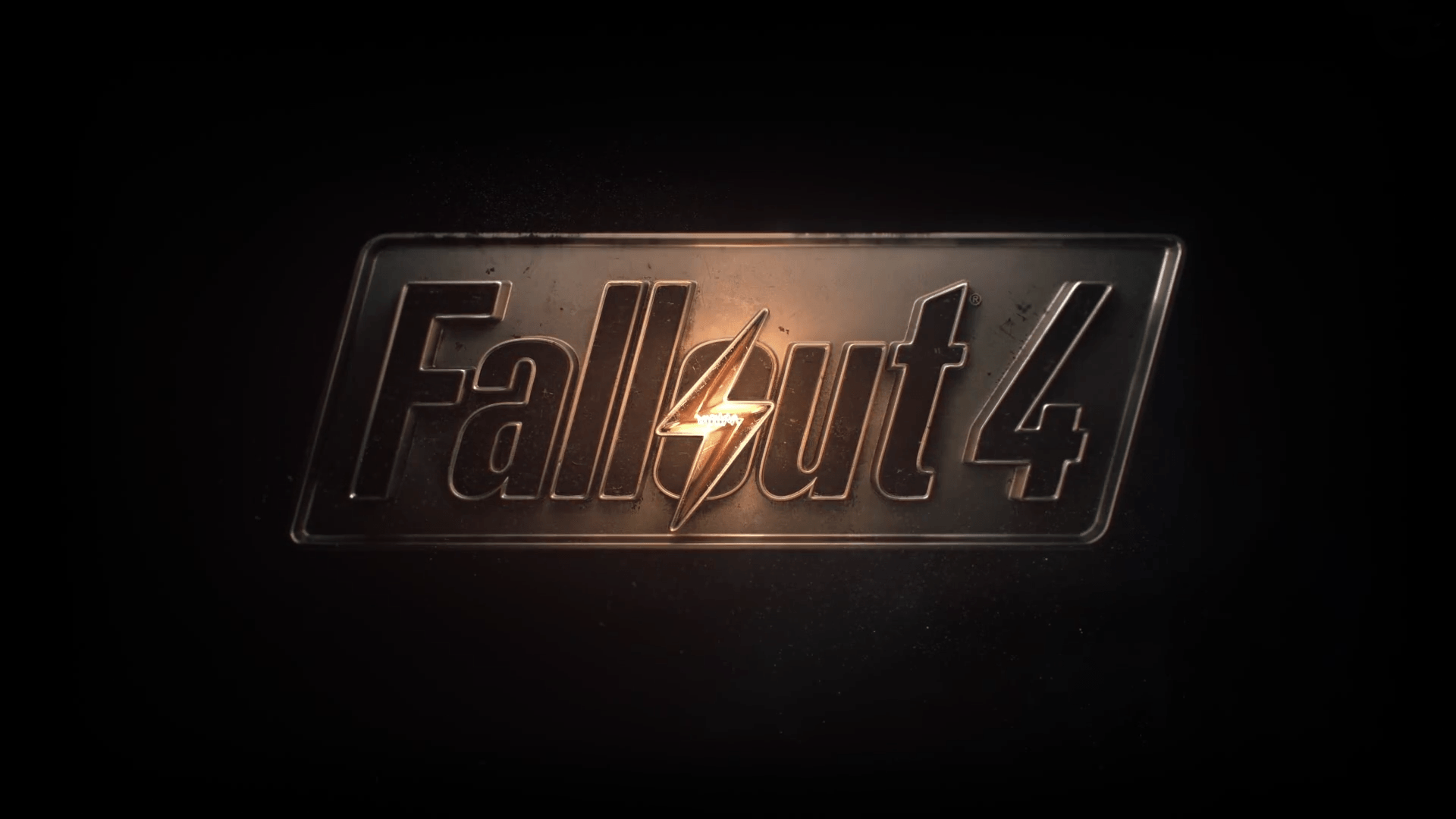 Fallout Logo - 1080p Fallout 4 Logo for anybody who wanted to use it as a desktop ...