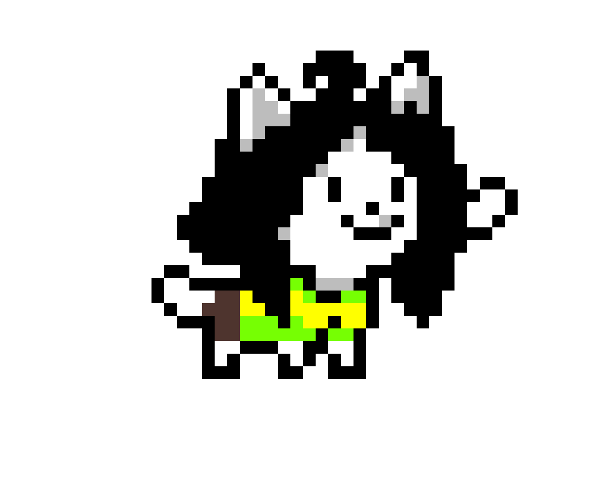 Underswap Logo - Pixilart temmie (Mono's take)