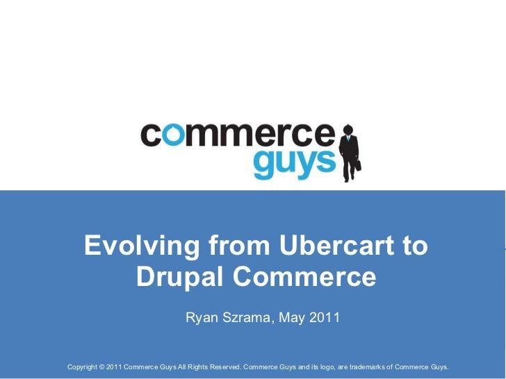 Ubercart Logo - Evolving from Ubercart to Drupal Commerce