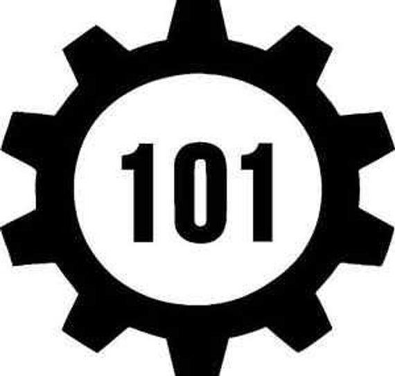 Fallout Logo - Fallout Vault 101 logo svg, Vault 101, Vault Tec, svg file for cricut cameo  etc