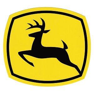 Deere Logo - John Deere Leaping Deere 2000 Trademark Logo Decal 6.063 In X 5.512 In