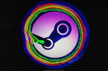 SteamOS Logo - The agony and ecstasy of SteamOS: WHERE ARE MY GAMES? • The Register