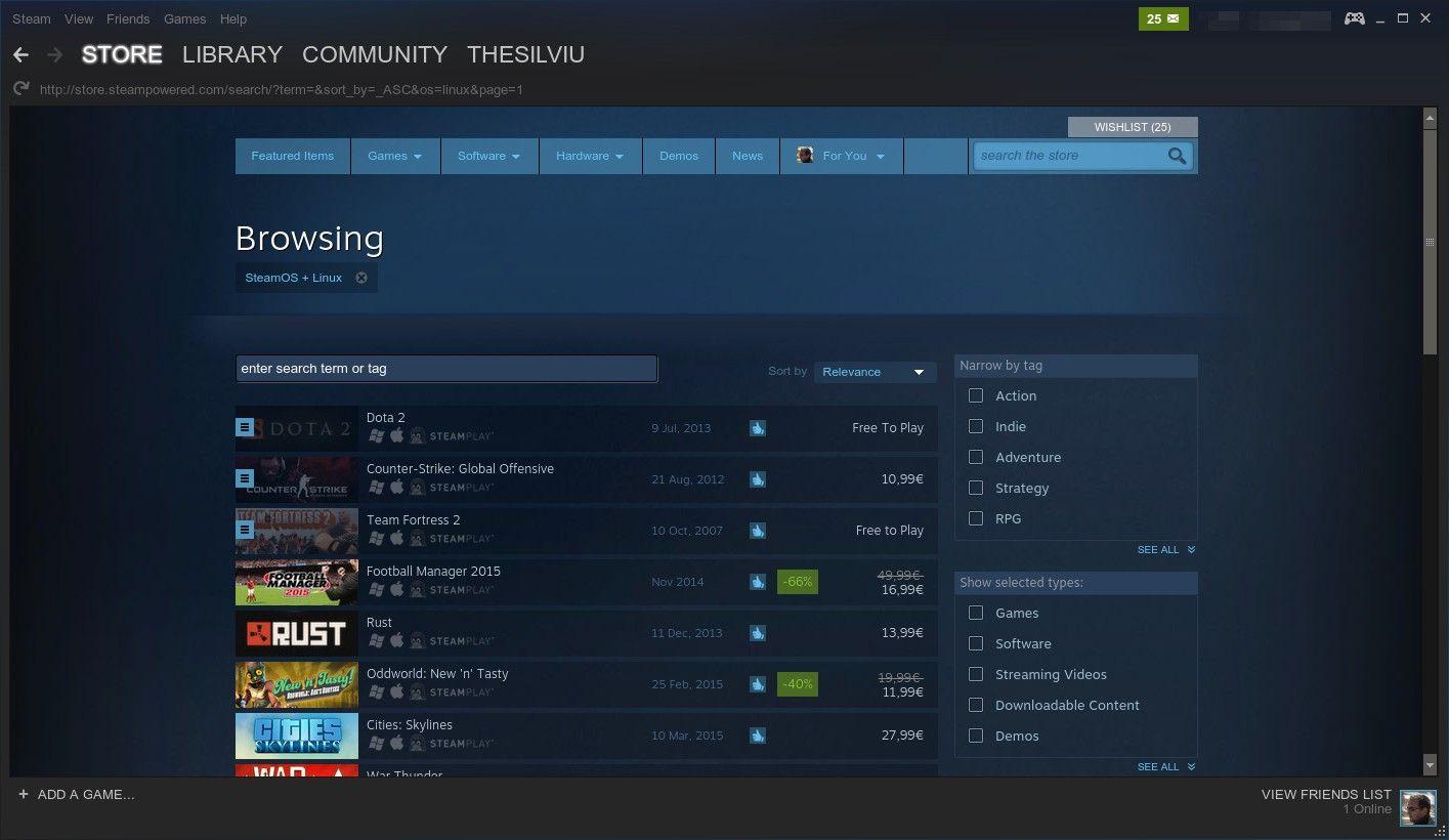 SteamOS Logo - Valve Returns the Tux Logo, but Only for the Steam Client