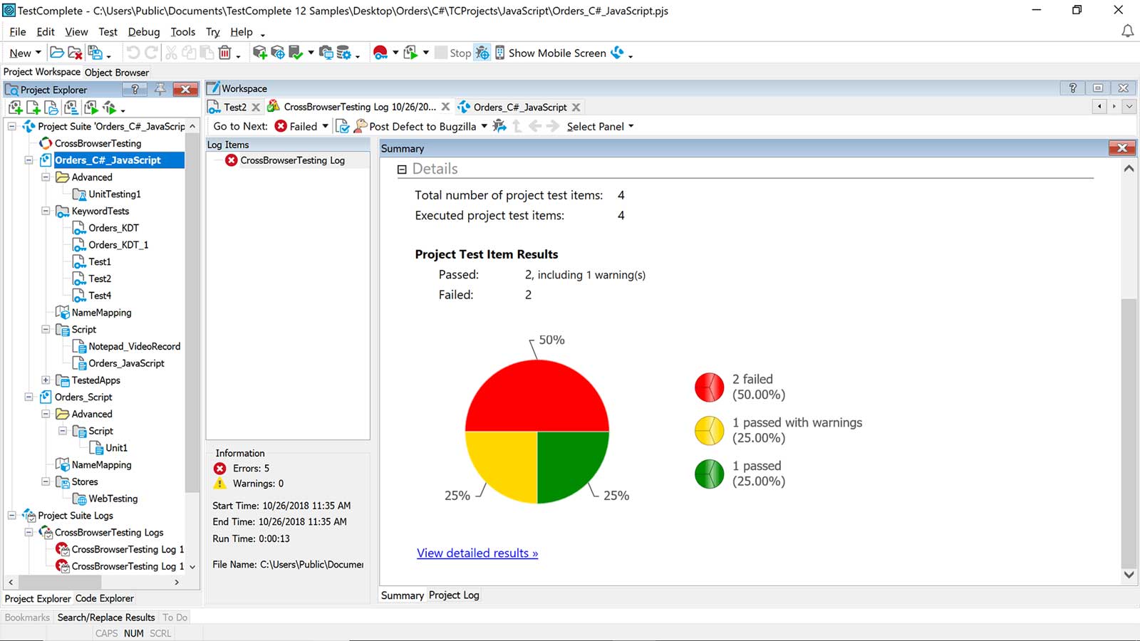 TestComplete Logo - TestComplete Features