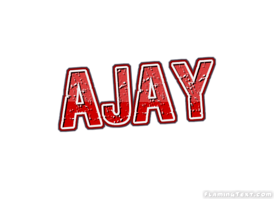 MRECOM Apple iPhone 6, 6s A1549, Ajay Name Logo, Ajay, Ajay Name Printed  Back Cover