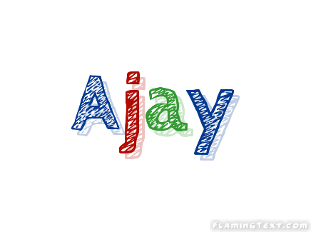 Ajay Logo - Ajay Logo. Free Name Design Tool from Flaming Text