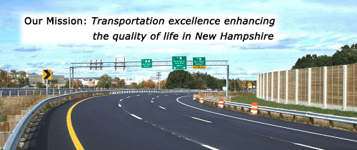 NHDOT Logo - Welcome. NH Department of Transportation