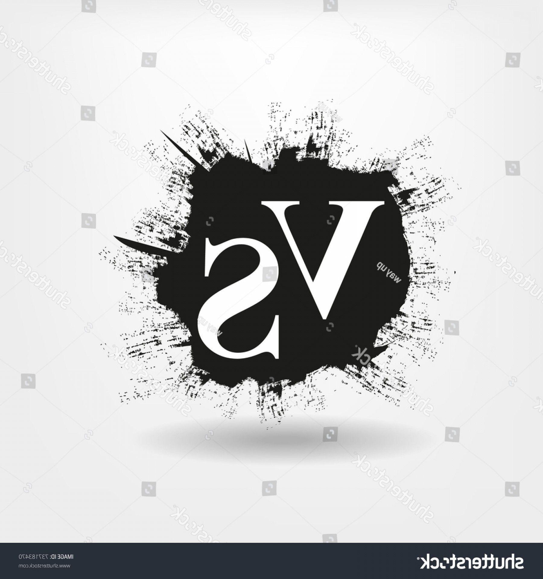 Versus Logo - Versus Logo Vs Vector Letters Illustration