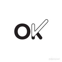 OK Logo - 41 Best OK logo images in 2018 | G logo design, Ok logo, Branding