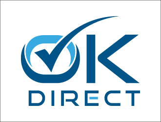 OK Logo - OK Direct logo design - Freelancelogodesign.com