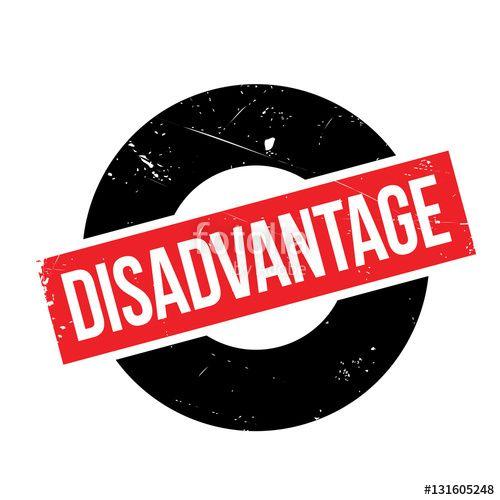 Disadvantage Logo - Disadvantage rubber stamp. Grunge design with dust scratches