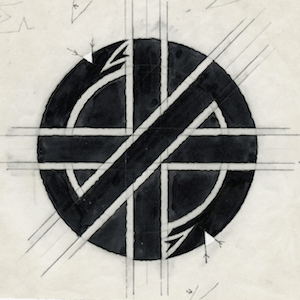 Crass Logo - Not Just Another Cheap Logo: The Story of Crass and David King