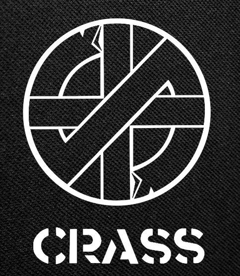 Crass Logo - Crass Logo 4x4 Printed Patch