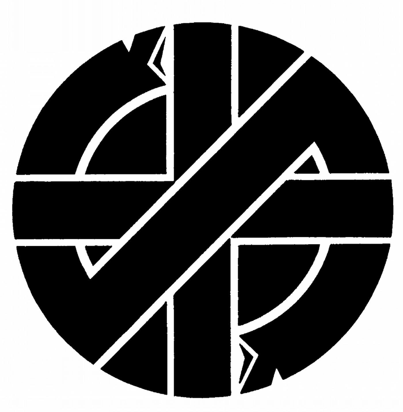 Crass Logo - LOGOS que marcaron la historia del [PUNK] ROCK - PUNK-ROCK Tuesdays