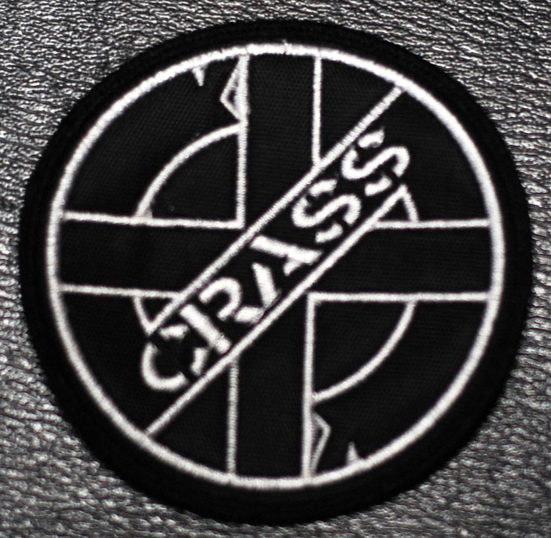 Crass Logo - Crass Logo 3x3 Embroidered Patch