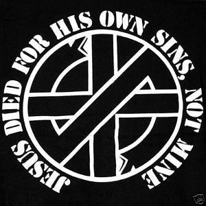 Crass Logo - such a great punk band...crass | MUSIC!!! | Punk patches, Punk ...