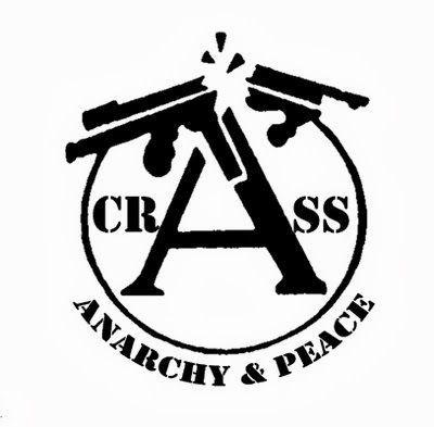 Crass Logo - Crass Logo Anarchy & Peace. SingaSonga.Oi!!. Rock band posters