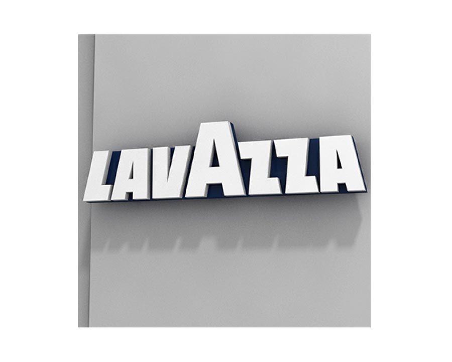 Lavazza Logo - Lavazza Logo Type Plate - Vero Coffee