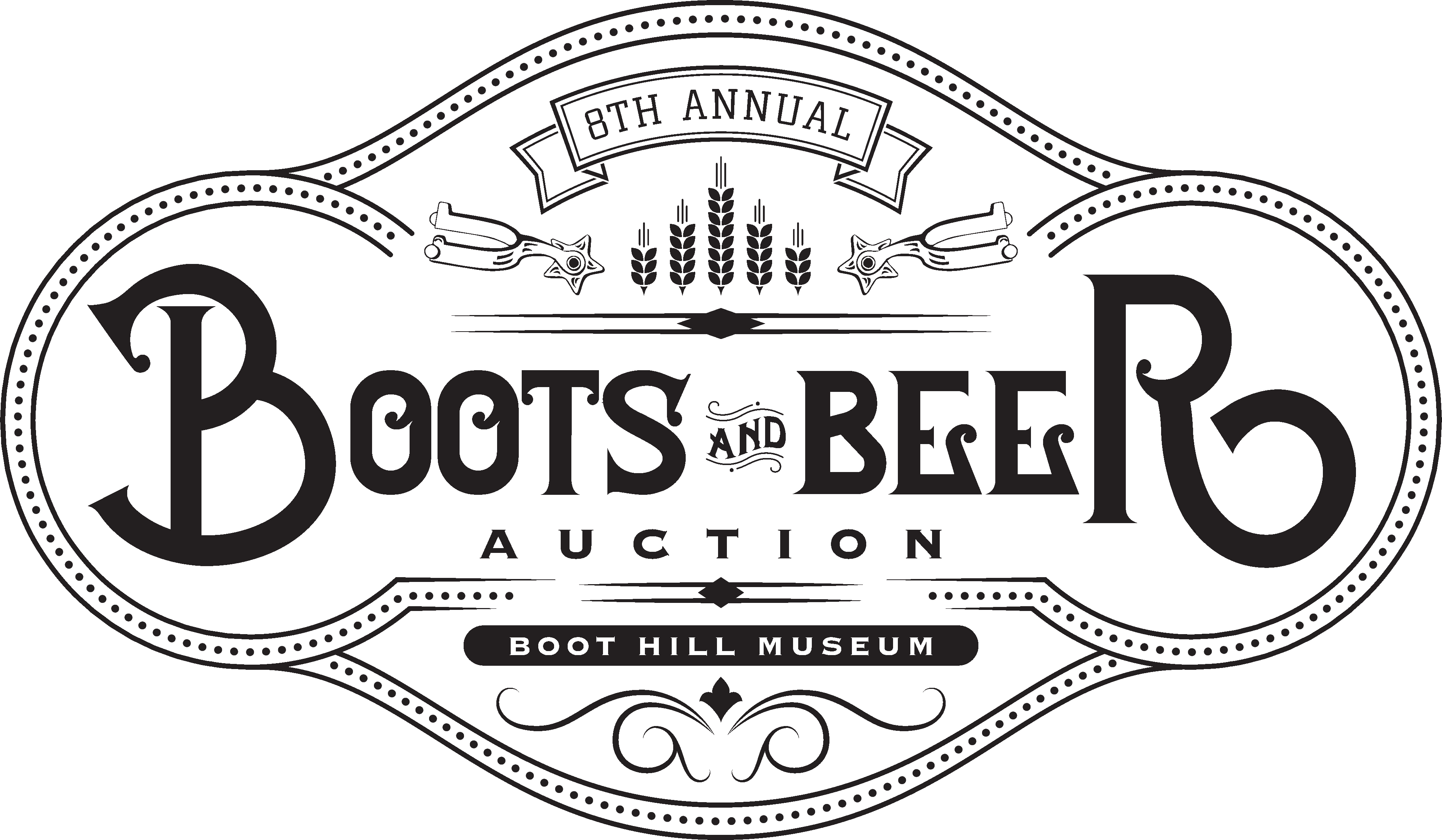 Boots Logo - Boots & Beer Logo One Color - Boot Hill Museum | Relive The Legend