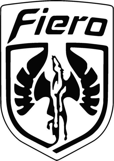 Fiero Logo - Anyone have a fiero logo pdf you could send me? - Pennock's Fiero Forum