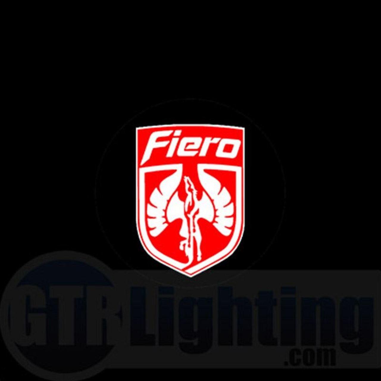 Fiero Logo - GTR Lighting LED Logo Projectors, Pontiac Fiero Logo, #2