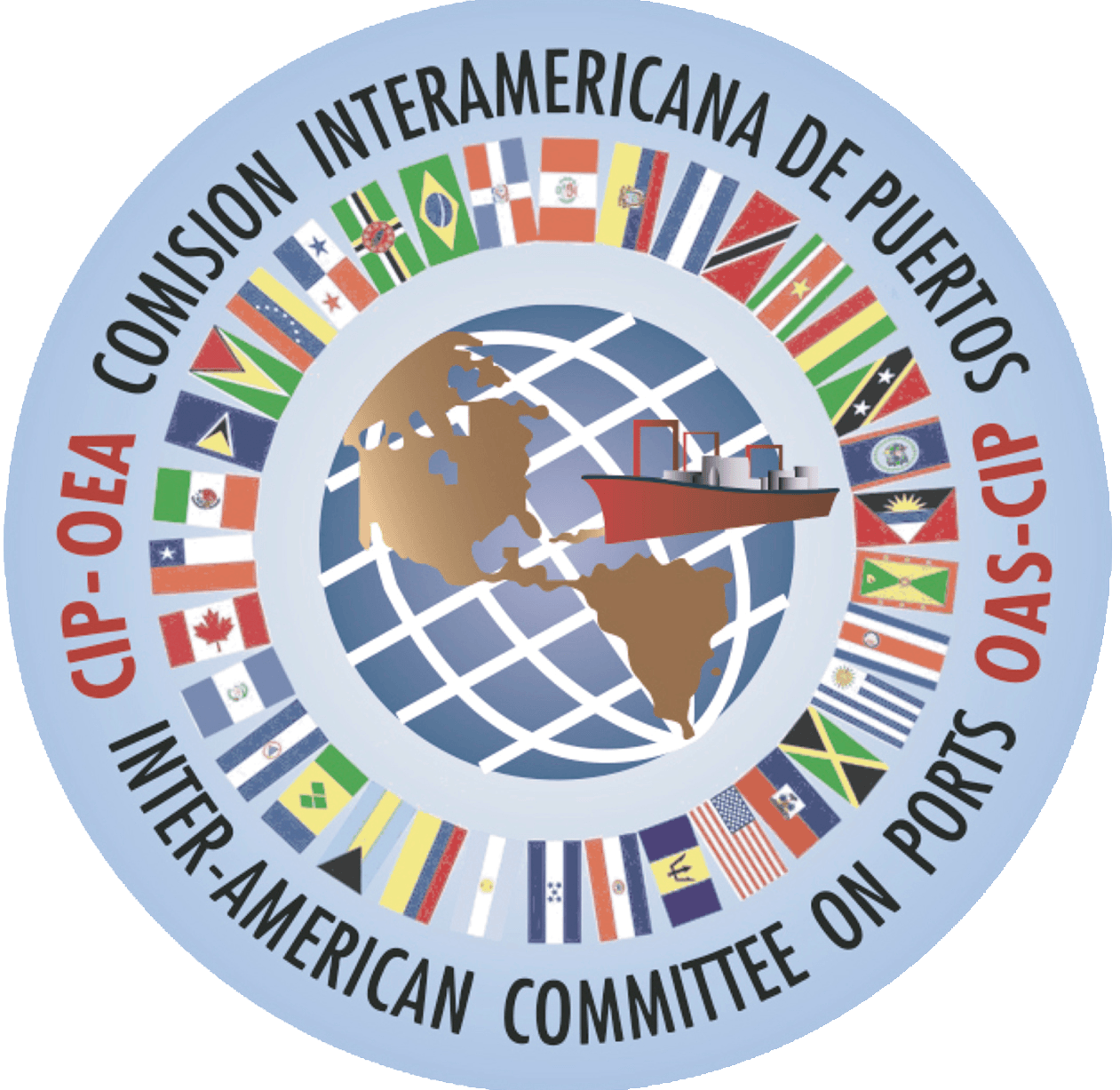 OAS Logo - OAS CIP Logo Thumbnail – Inter-American Committee on Ports