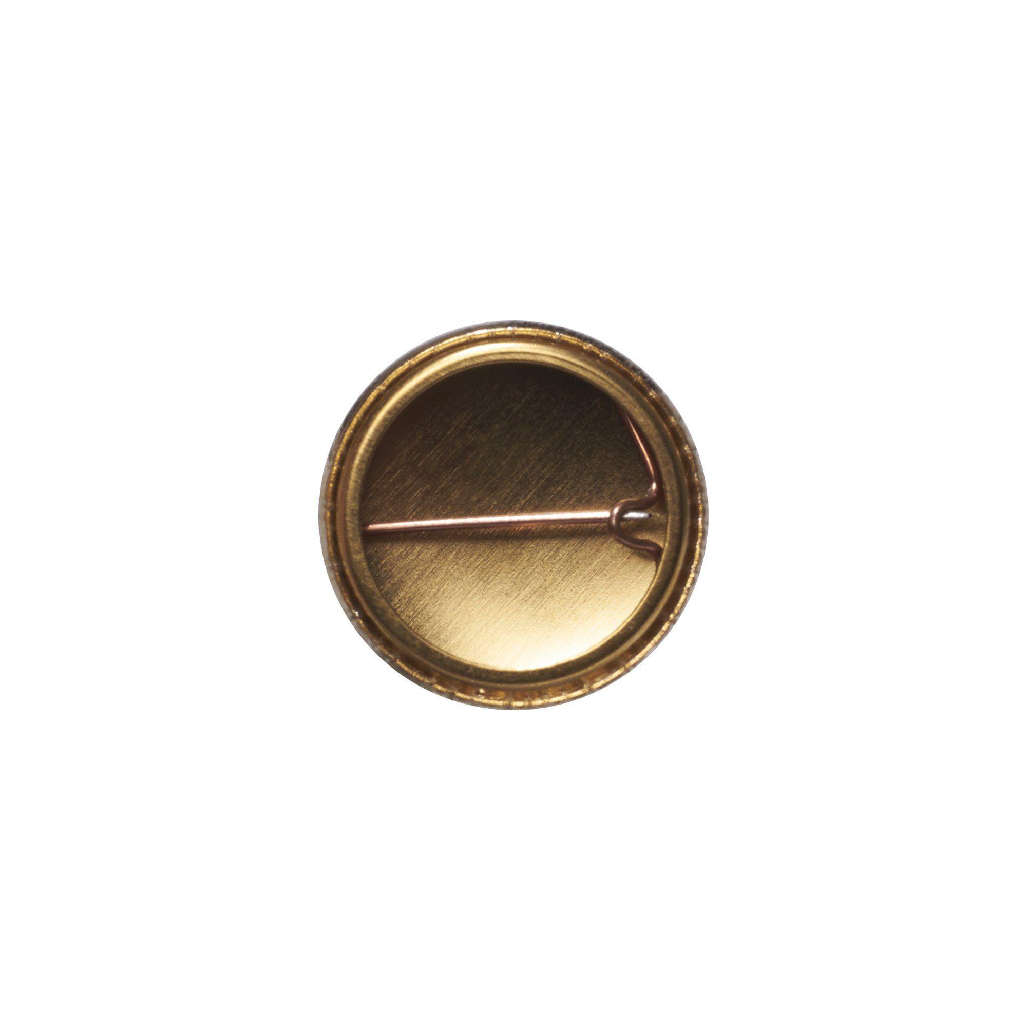 24K Logo - Fool’s Gold “Logo” 24k Gold Plated 1” Pin