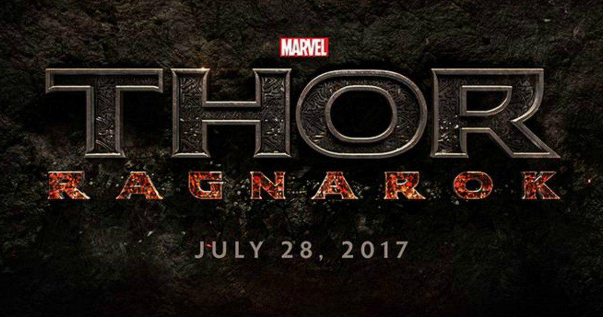 Title Logo - Thor: Ragnarok Title, Logo and July 2017 Release Date Announced