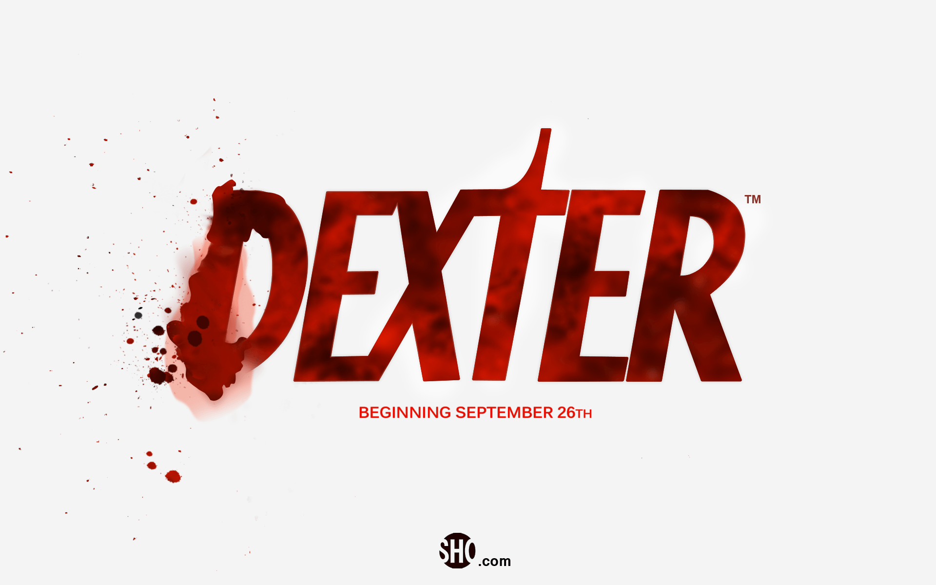 Title Logo - Dexter logo and titles - Fonts In Use