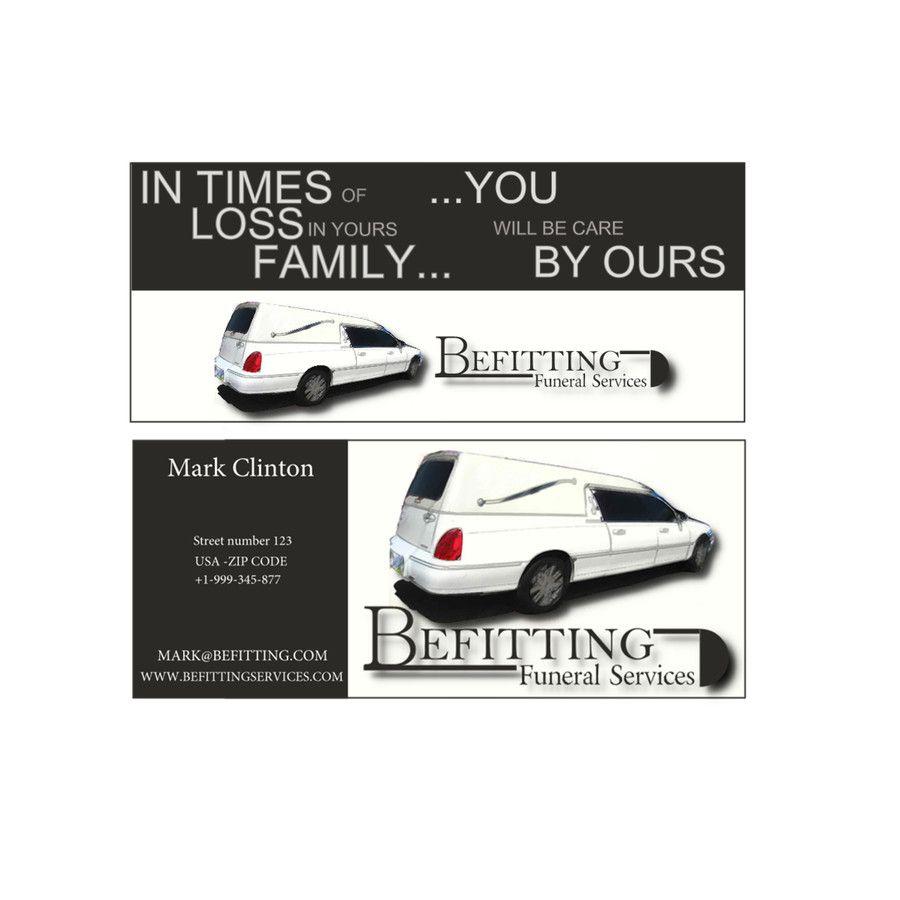 Hearse Logo - Entry #52 by melevisione for Design a logo, business card and a ...