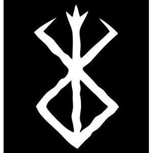 Sacrifice Logo - (2x) Berserk Brand of Sacrifice Symbol Anime (SIZE: 7