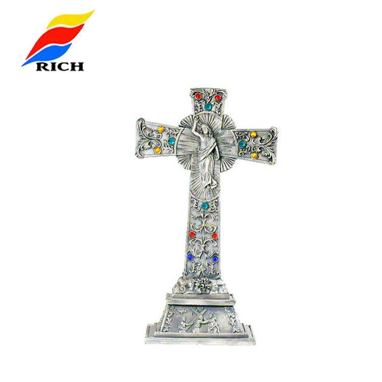 Crosses Logo - Custom Logo Alloy Metal Cross Standing Cross Art Craft Gift Art Craft, Catholic Crosses, Handicraft Product on Alibaba.com