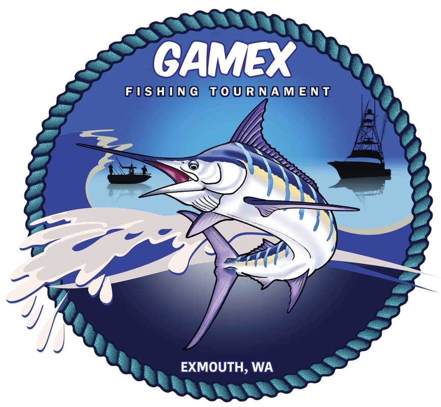 Gamex Logo - Montebello Island Safaris - Exmouth Game Fishing Club - EGFC - Gamex ...